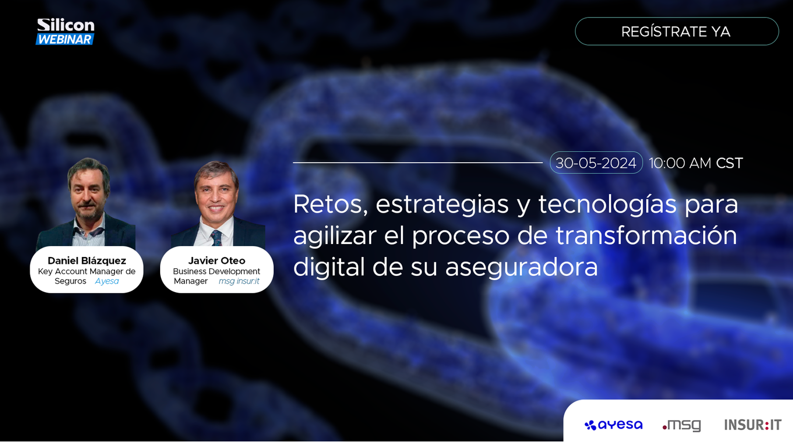 Retos, estrategias y tecnologías para agilizar el proceso de transformación digital de sus aseguradoras